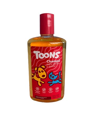 Shampoo Toons mata pulgas y garrapatas