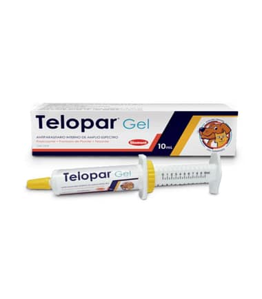 Desparasitante Telopar Gel Perro y Gato 5ML