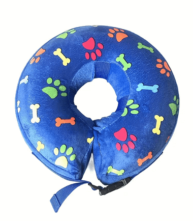 Collar Isabelino, Diseño huellas-Talla M